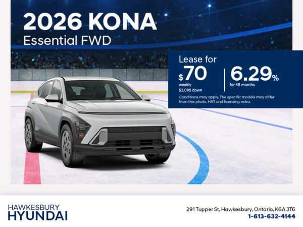 Get the 2026 Hyundai Kona