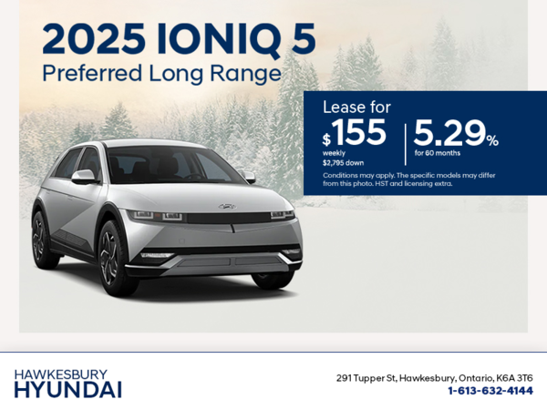 Get the 2025 Hyundai IONIQ 5