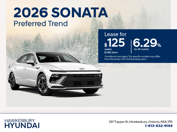 Get the 2026 Hyundai Sonata