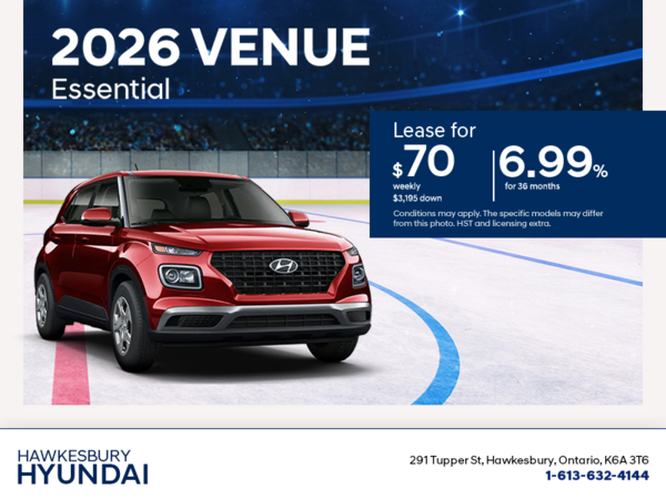 Get the 2026 Hyundai Venue
