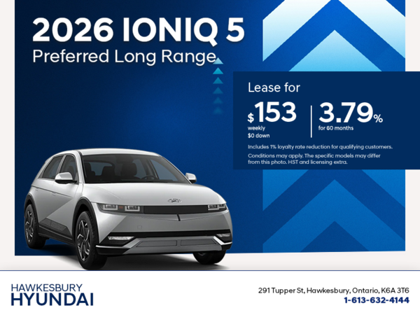 Get the 2026 Hyundai IONIQ 5