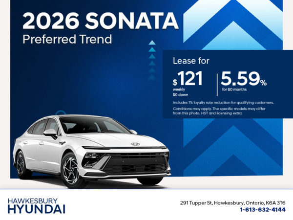 Get the 2026 Hyundai Sonata