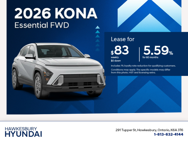 Get the 2026 Hyundai Kona