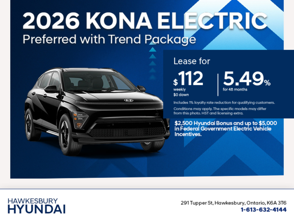 Get the 2026 Hyundai KONA Electric