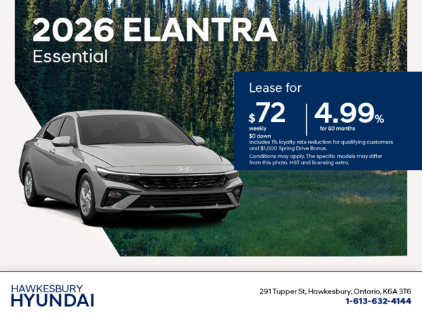 Get the 2026 Hyundai Elantra