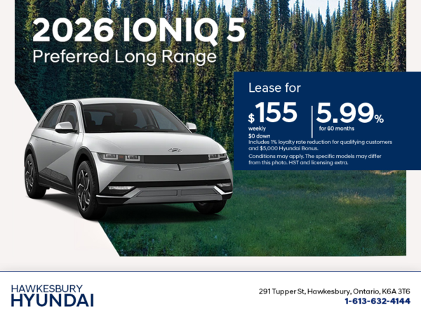 Get the 2026 Hyundai IONIQ 5
