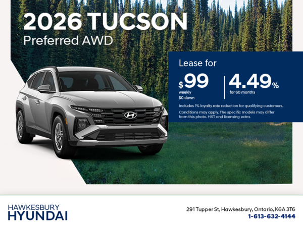Get the 2026 Hyundai Tucson