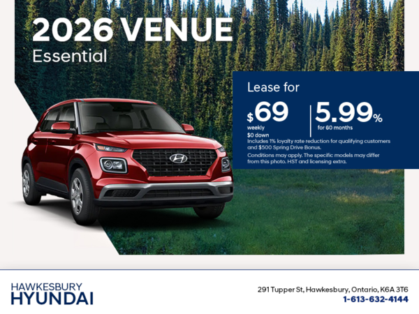 Get the 2026 Hyundai Venue