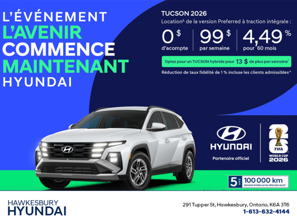 Événement du mois de Hyundai