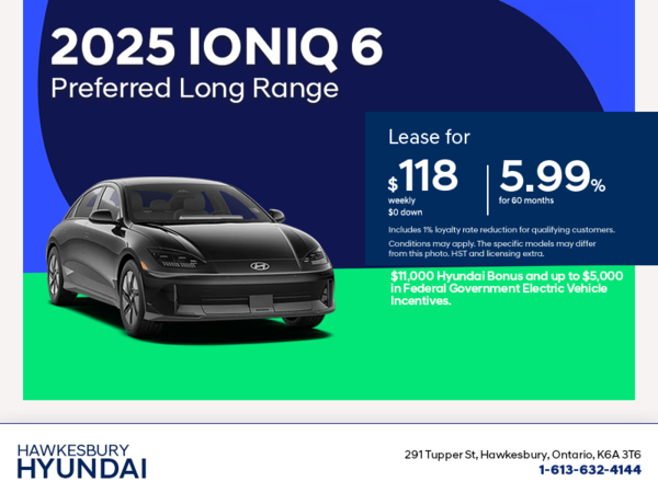 Get the 2025 Hyundai IONIQ 6