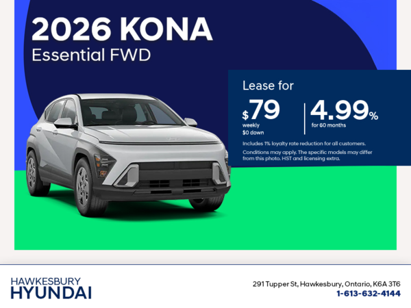 Get the 2026 Hyundai Kona