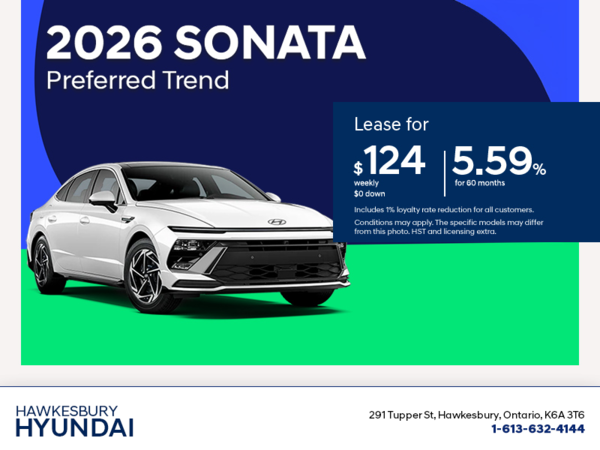 Get the 2026 Hyundai Sonata