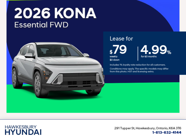 2026 Hyundai Kona