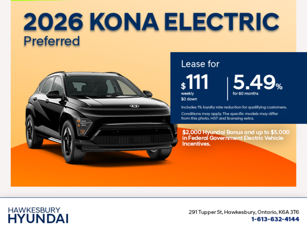 2026 Hyundai KONA Electric