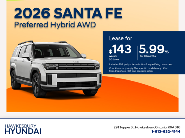 2026 Hyundai Santa Fe Hybrid