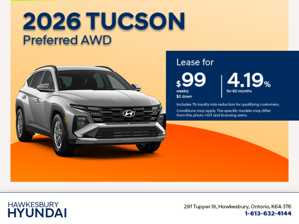 2026 Hyundai Tucson