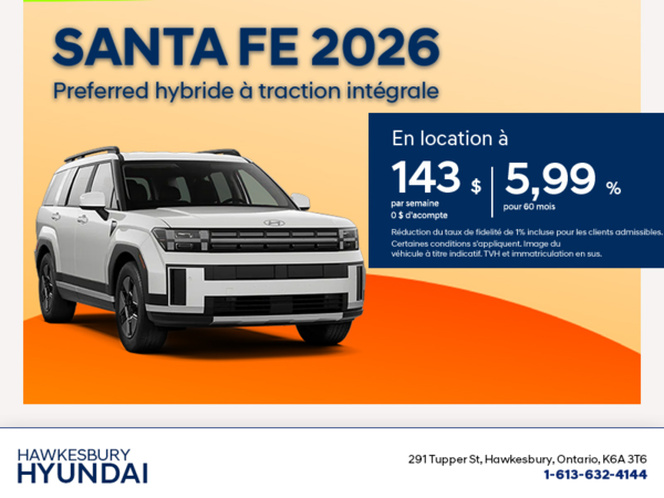 Hyundai Santa Fe Hybrid 2026