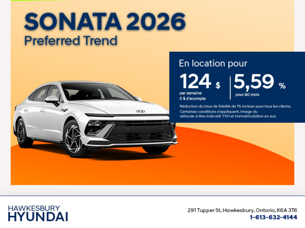 Hyundai Sonata 2026