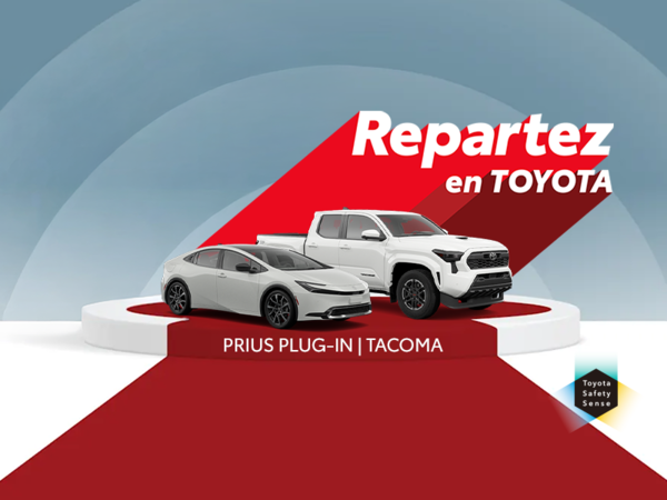 Repartez en Toyota!