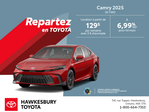 Toyota Camry Hybrid 2025