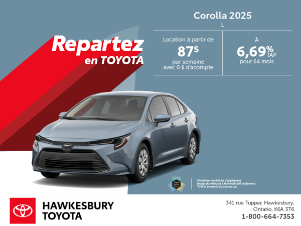 Toyota Corolla 2025