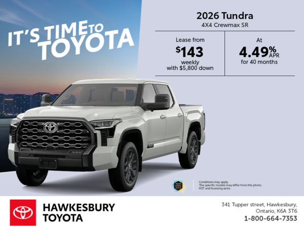 2026 Toyota Tundra