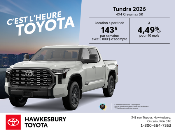 Toyota Tundra 2026