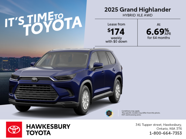 2025 Toyota Grand Highlander hybrid