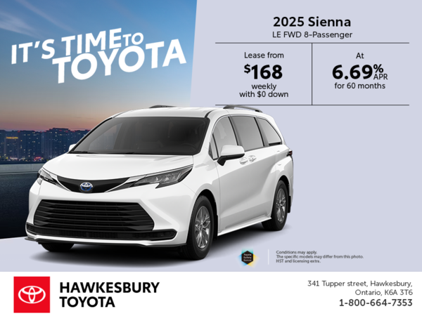 2025 Toyota Sienna Hybrid