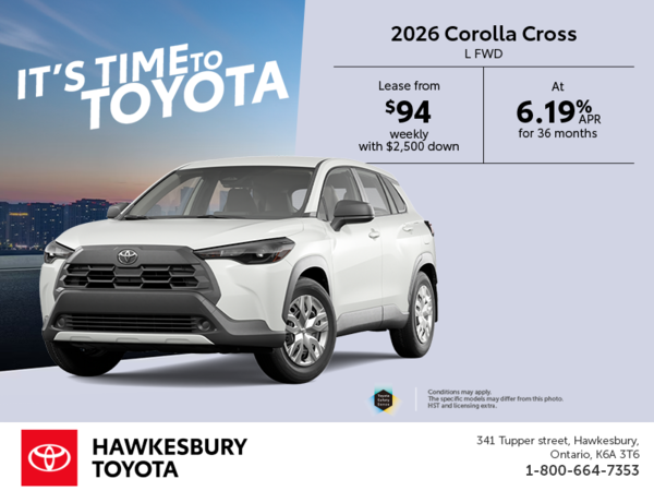 2026 Toyota Corolla Cross