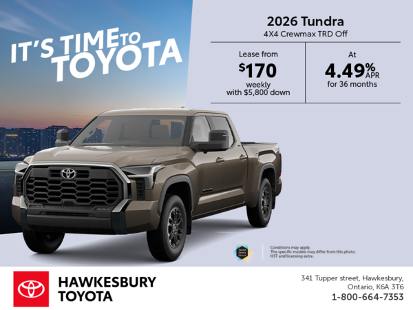 2026 Toyota Tundra