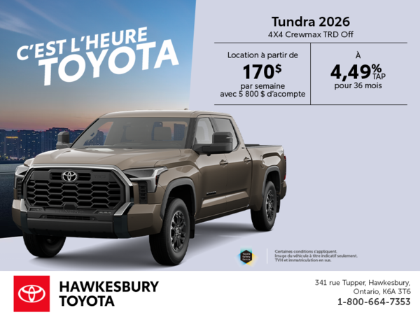 Toyota Tundra 2026