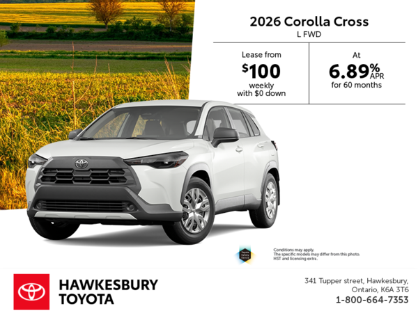 2026 Toyota Corolla Cross