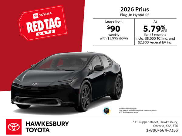 2026 Toyota Prius Plug-In Hybrid