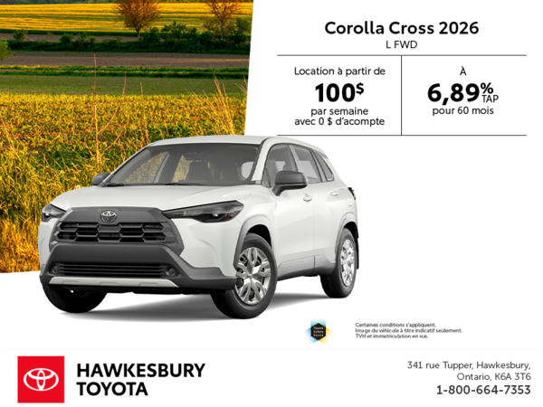 Toyota Corolla Cross 2026