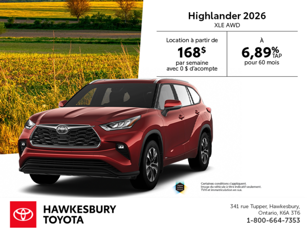 Toyota Highlander 2026