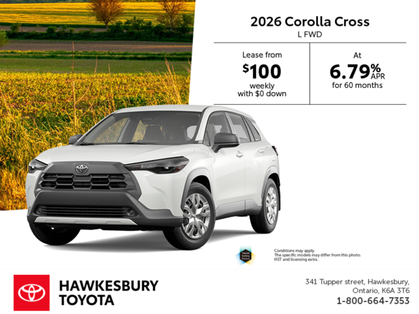 2026 Corolla Cross L FWD