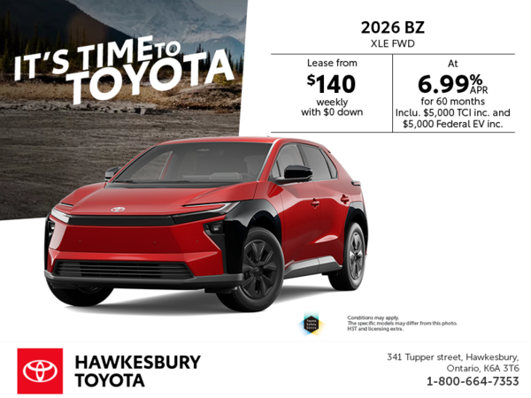 2026 Toyota bZ