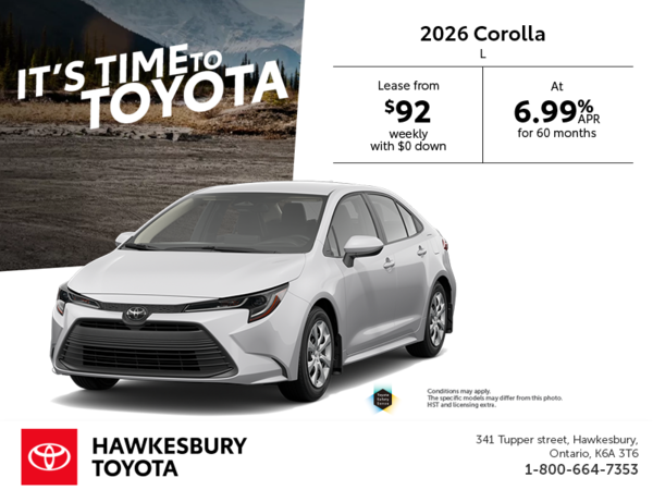 2026 Toyota Corolla