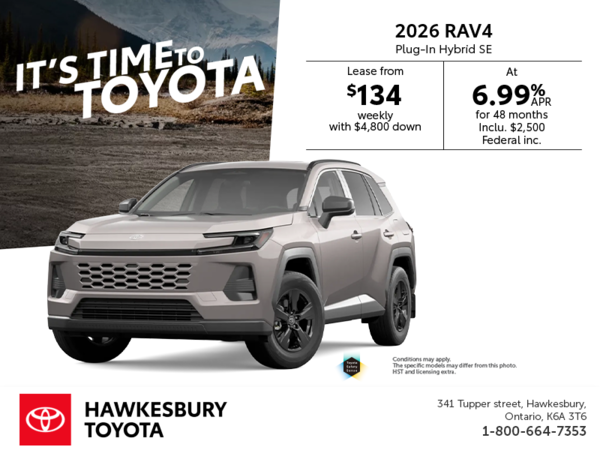 2026 Toyota RAV4 Plug-In Hybrid