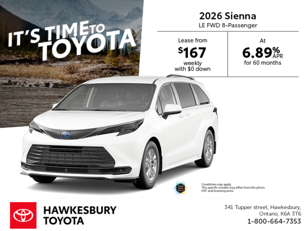 2026 Toyota Sienna Hybrid