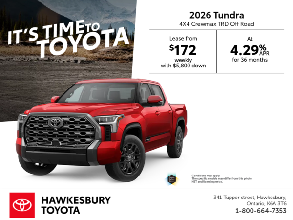 2026 Toyota Tundra