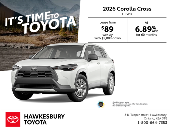 2026 Toyota Corolla Cross
