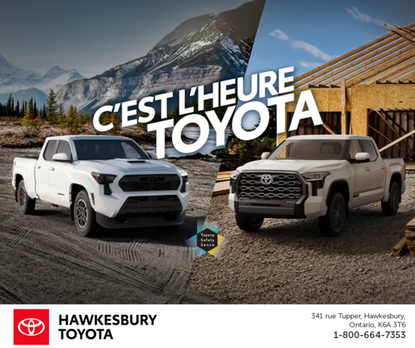C'est l'heure Toyota