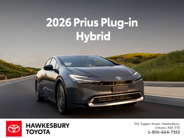 2026 Toyota Prius Plug-In Hybrid