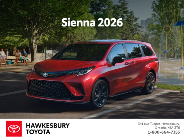 Toyota Sienna Hybrid 2026