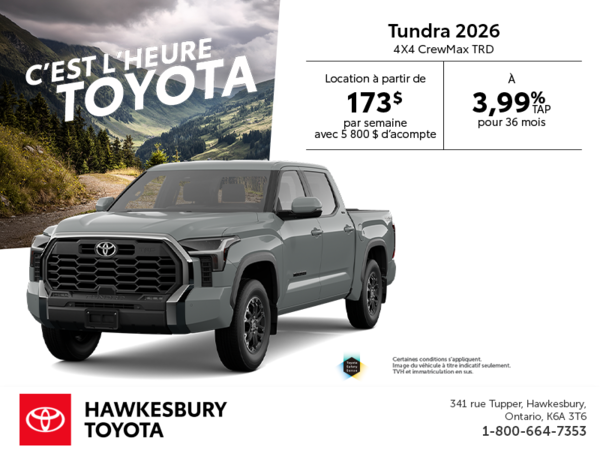 Toyota Tundra 2026