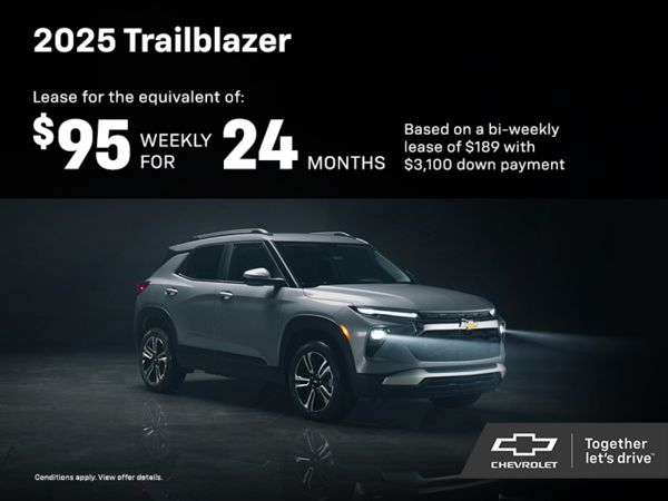 Get the 2024 Chevrolet Trailblazer