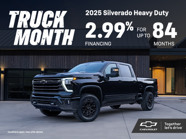 The 2025 Chevrolet Silverado Heavy Duty