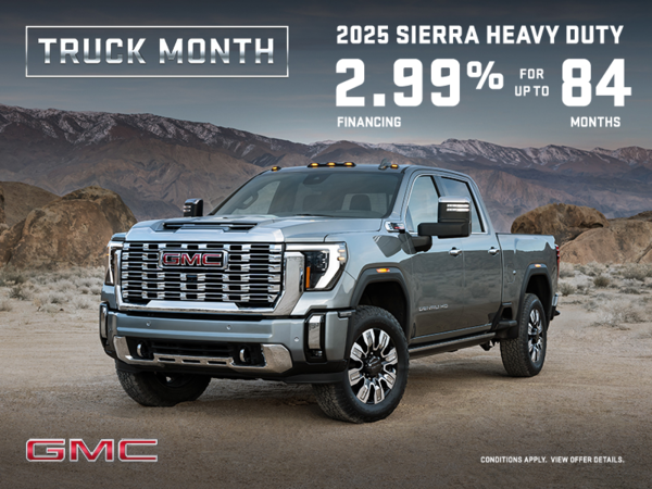 The 2025 GMC Sierra Heavy Duty